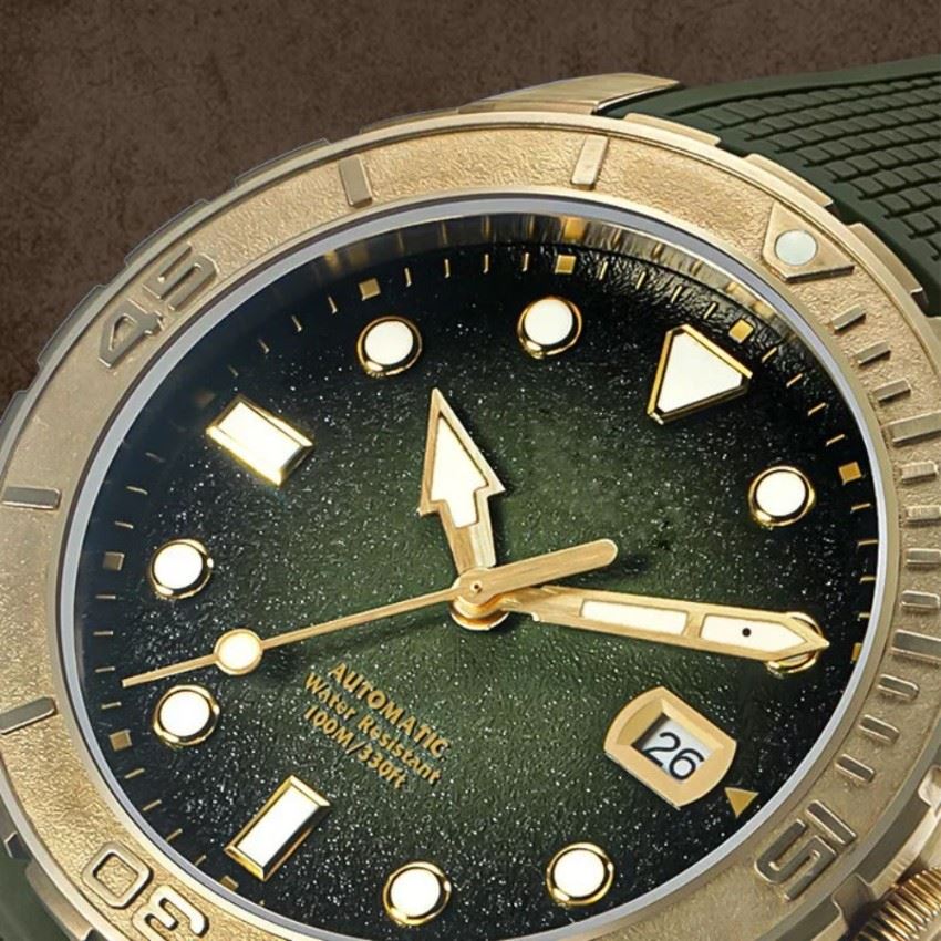 Custom bronze watches