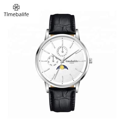 6P21 Movement Women Moonphase Watch