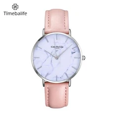Klassisk skinn Lady Watch
