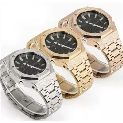 Casio Gshock GA2100 Modifisert rustfritt stålveske